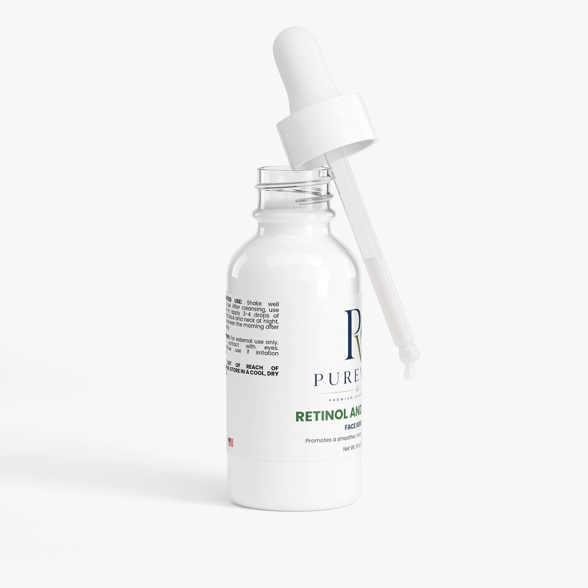 PUREVITA Retinol and Peptide Face Serum