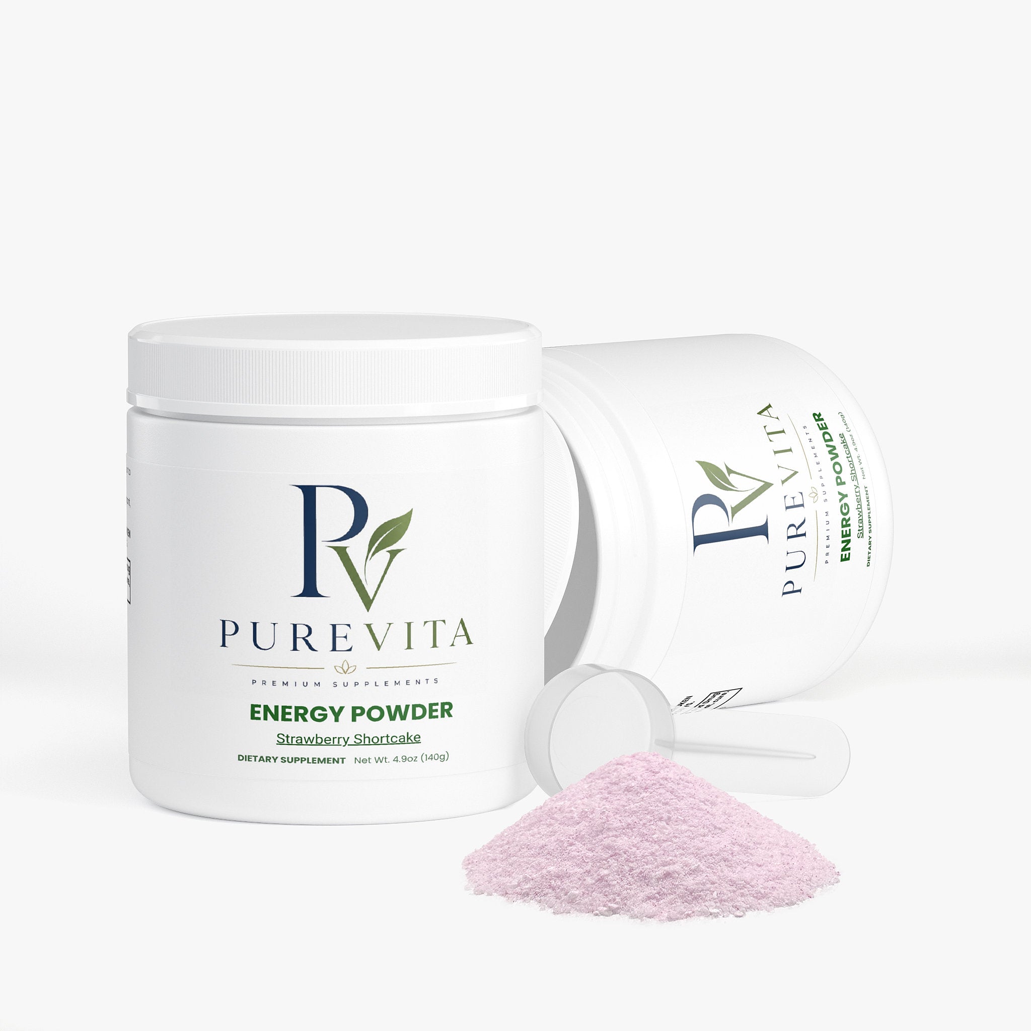 PUREVITA Energy Powder (Strawberry Shortcake)