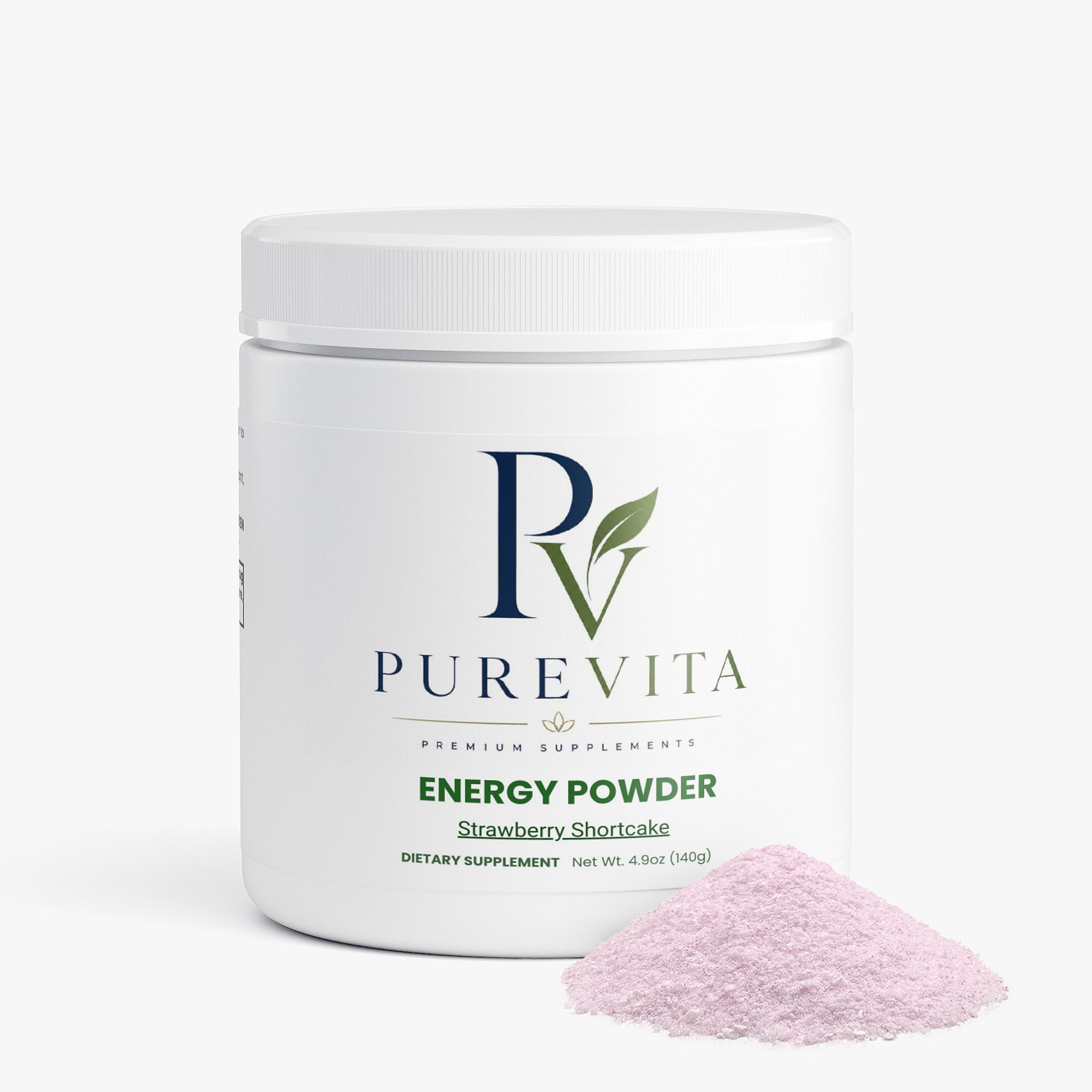 PUREVITA Energy Powder (Strawberry Shortcake)
