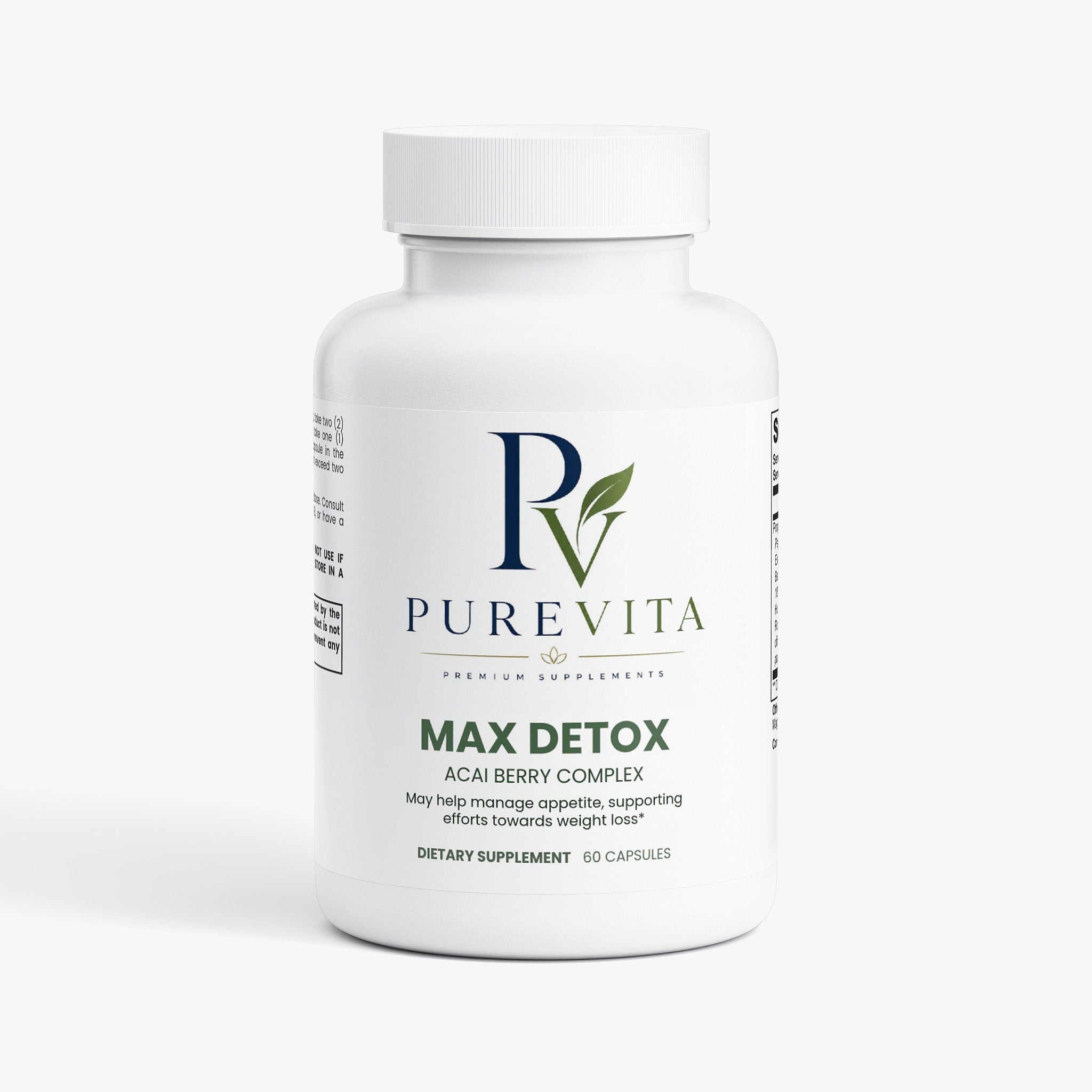 PureVita Max Detox - Acai Berry Complex