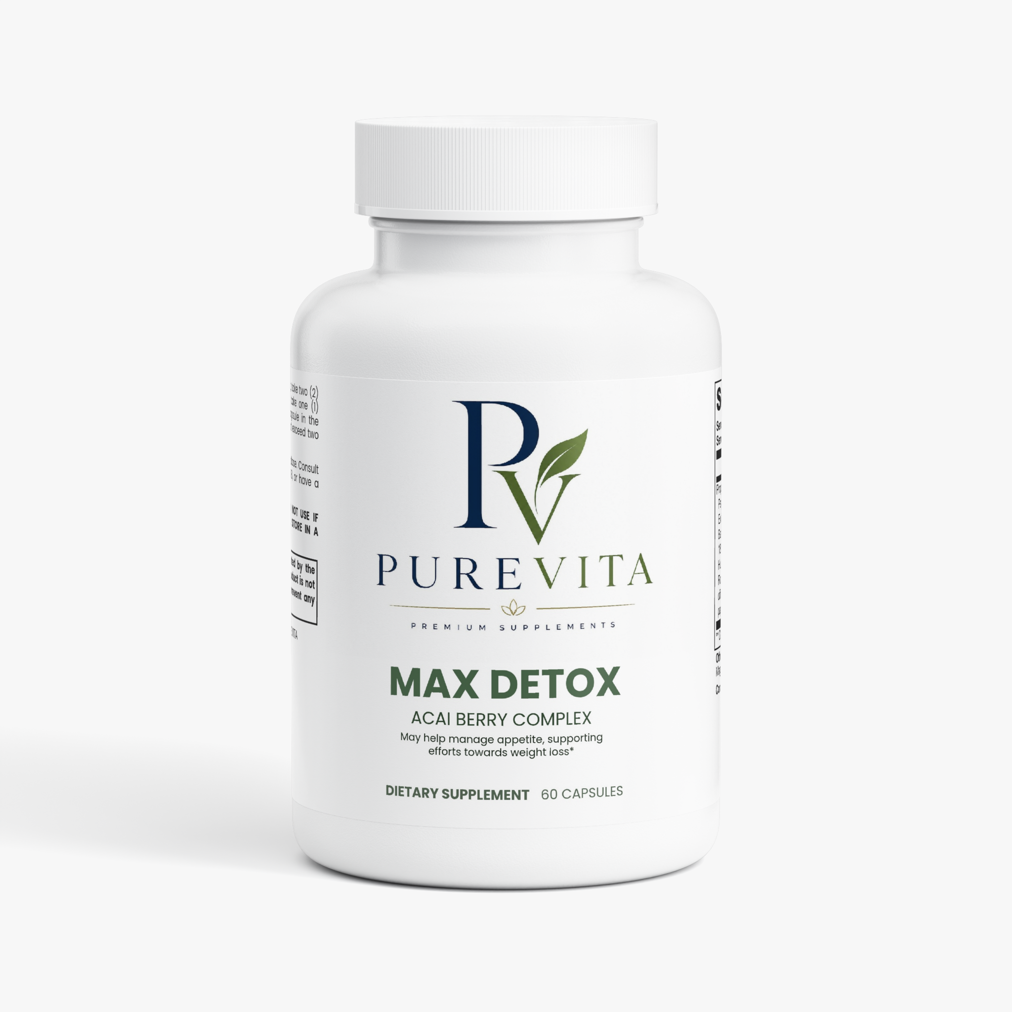 PureVita Max Detox - Acai Berry Complex