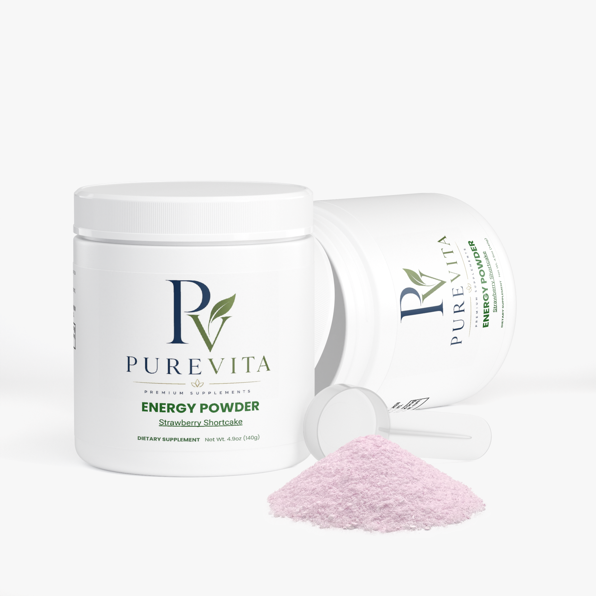 PUREVITA Energy Powder (Strawberry Shortcake)