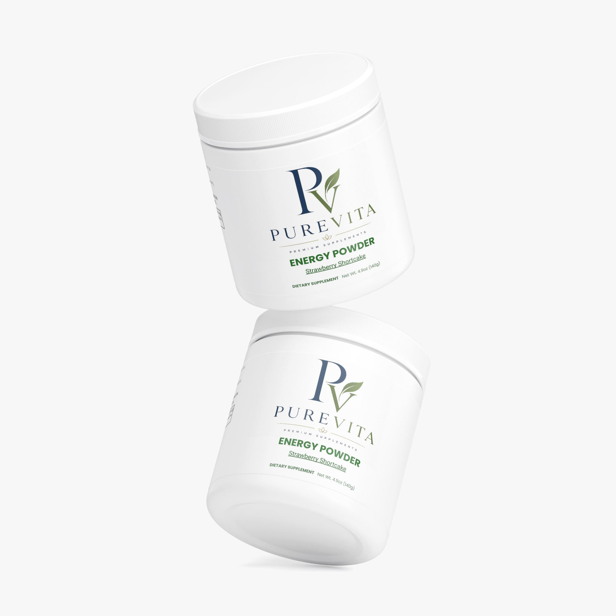 PUREVITA Energy Powder (Strawberry Shortcake)