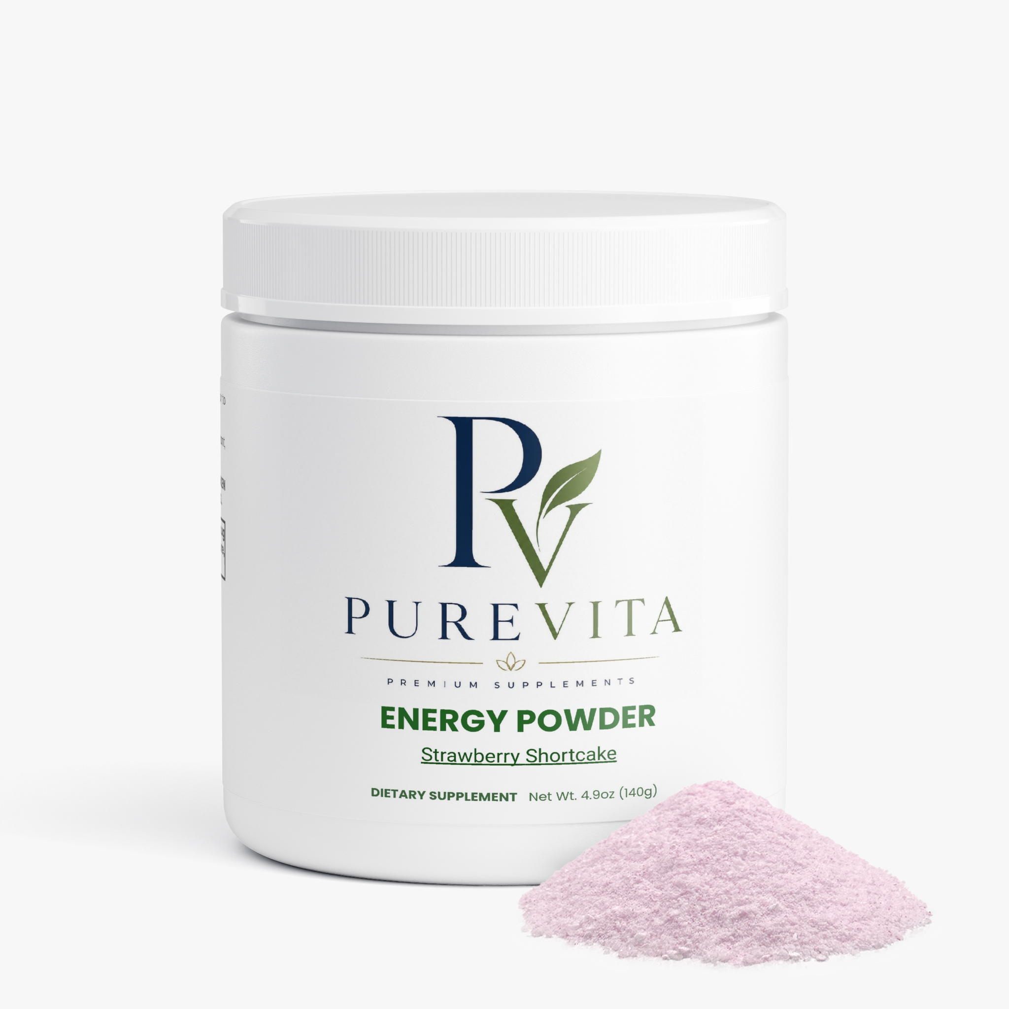 PUREVITA Energy Powder (Strawberry Shortcake)