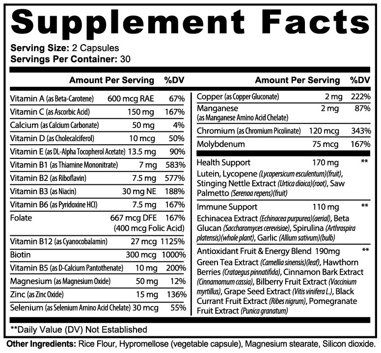 PUREVITA Complete Multivitamin